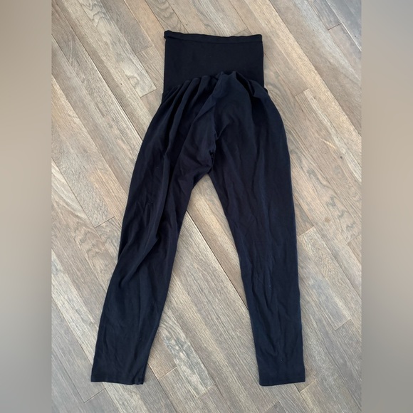 Motherhood Maternity High-Waisted Black Women's leggings‎ size Large - Picture 5 of 6
